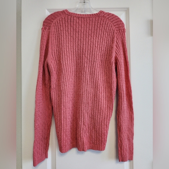 Liz Claiborne Coral V-Neck Sweater - Picture 3 of 8